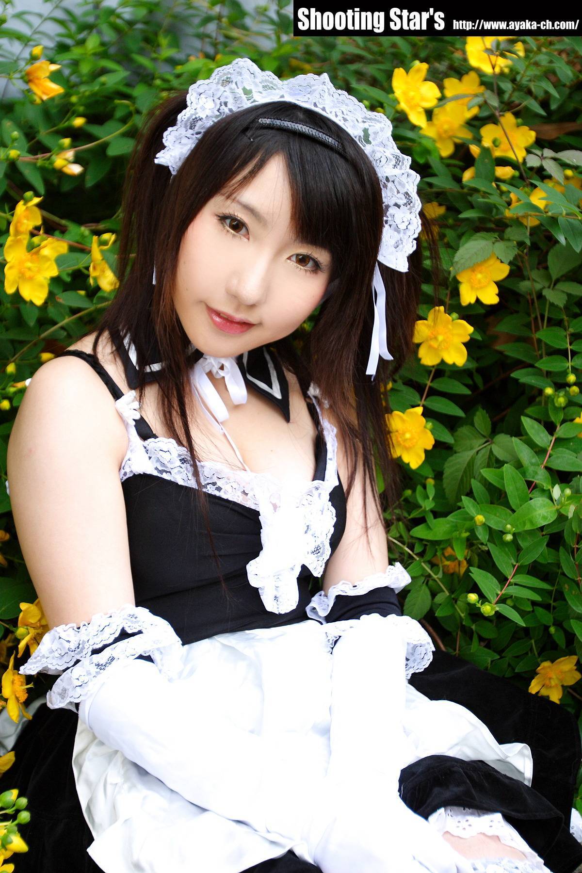 [Cosplay]  Sexy Maid with big boobs